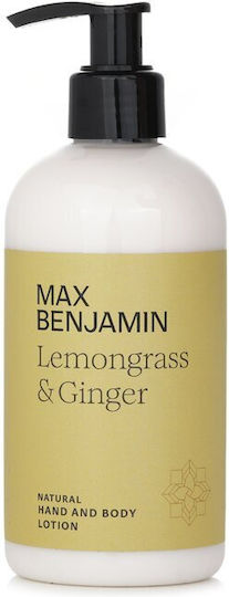 Max Benjamin Lemongrass Ginger Herbal Shower Gel and Lotion 300ml