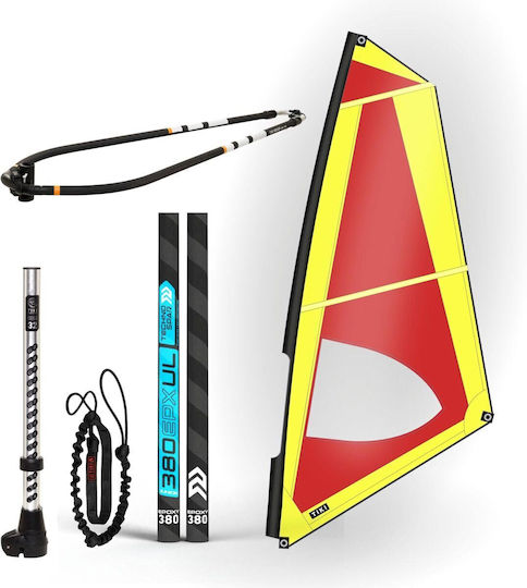Trainer 5,0 Dacron Sail - Ολοκληρωμένο Σετ Πανί Για Windsurf Με Rdm Epoxy Άλμπουρο - Τικι