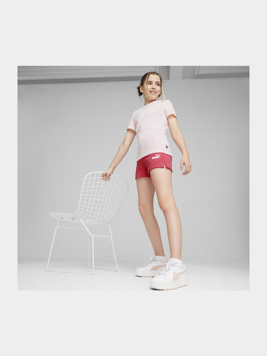 Kinder-Set mit Shorts Sommer 2Stück Pink