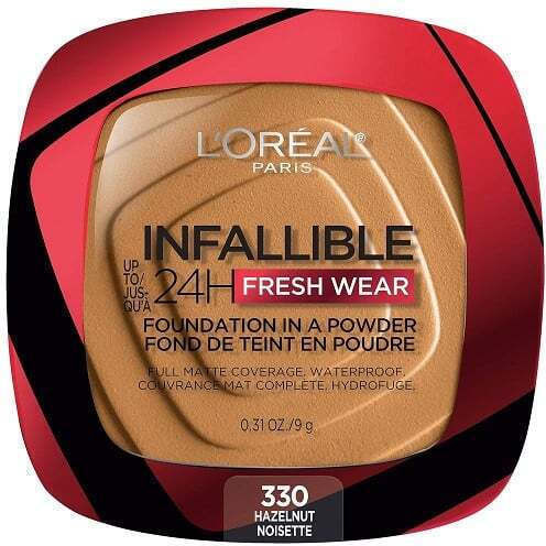 L'Oreal Paris Infallible 24h Fresh Wear Compact 330 Hazelnut 9gr
