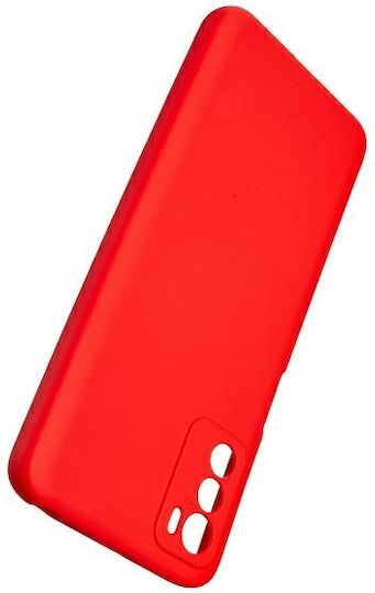 Beline Back Cover Silicone Red (Moto G42)