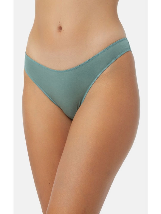 Minerva Fimelle Rio Γυναικεία Slip 2Pack Χακί