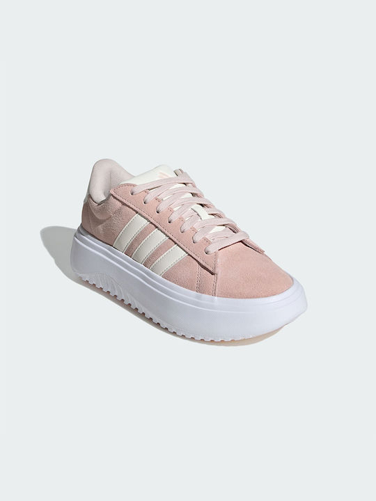 Adidas Grand Court Γυναικεία Sneakers Lightpink