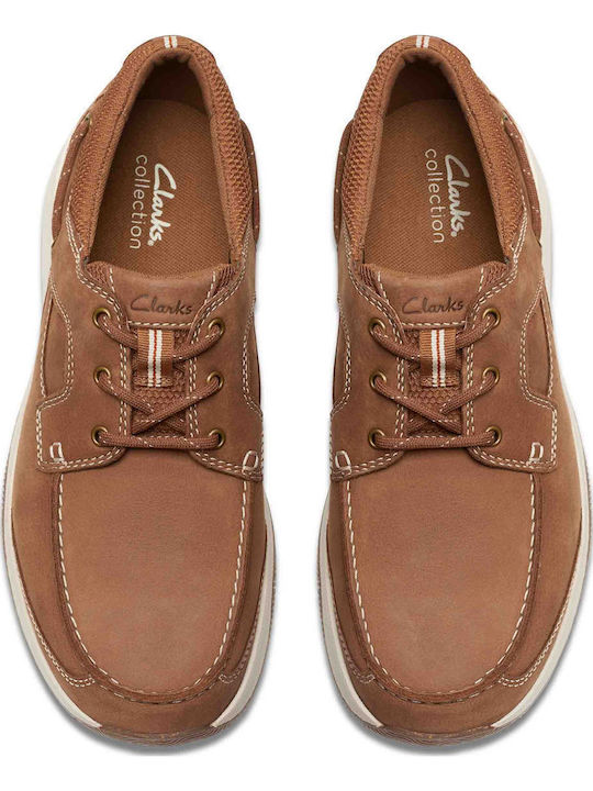SAILVIEW LACE Δερμάτινα Ανδρικά Casual Παπούτσια Ταμπά