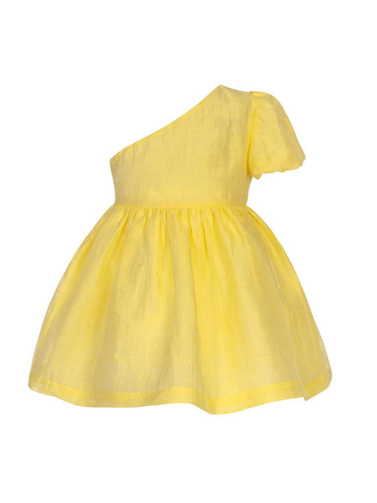 Balloon Chic Kids Dress Yellow