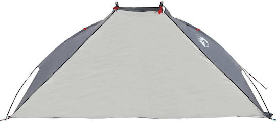 vidaXL Beach Tent For 4 People Gray