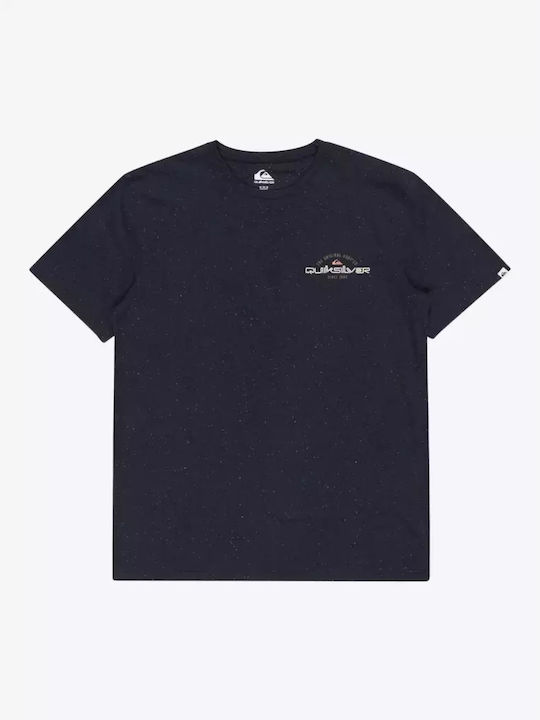 Quiksilver Arched Type Ανδρικό T-shirt Κοντομάνικο Μπλε