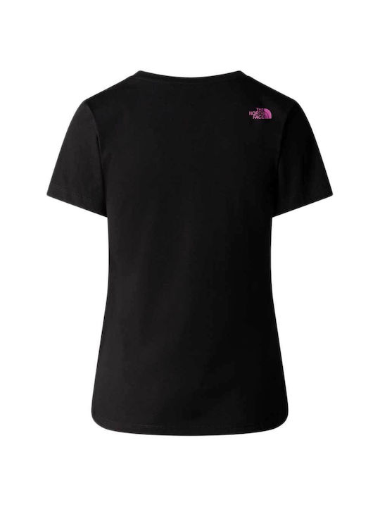 The North Face Damen Sportlich T-shirt Schwarz