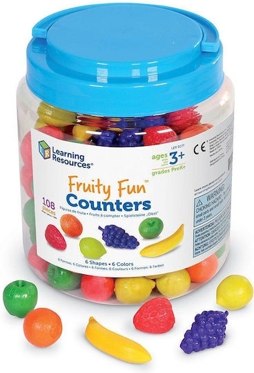 Learning Resources Grocery Toys Fruit & Vegetables for 3+ Years 108 Pieces
