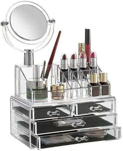 Drehbarer Kosmetikorganizer