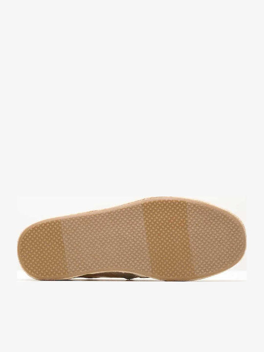 Alonso Loafer Rope Fabric Men's Espadrilles in Beige Color