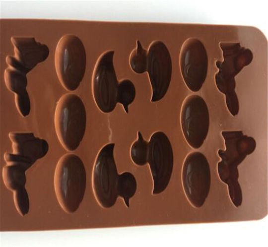 Formă de Patiserie din Silicon 21x10x1buc 1buc