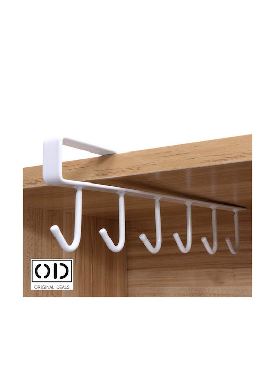 Suport De Cană Inox 26.5x3x1.5 Cm Albă