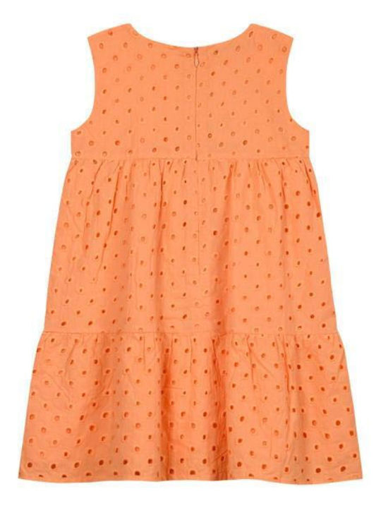 Energiers Kids Dress Sleeveless Peaches