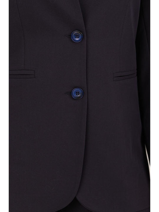 Passager Women's Waisted Blazer Blue