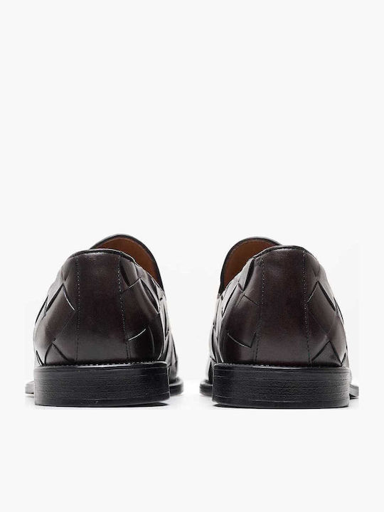 Men's Leather Moccasins Brown