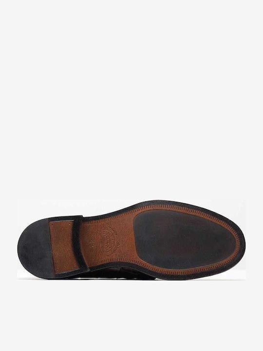 Men's Leather Moccasins Brown