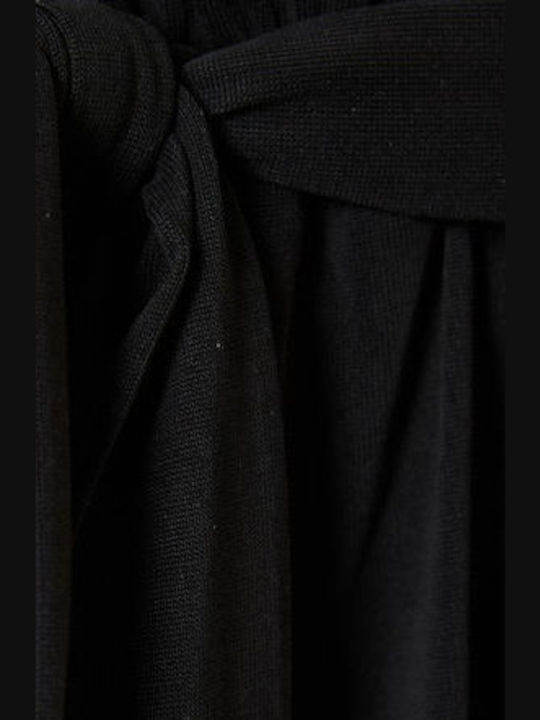 Women's Short Sleeve One-piece Shorts Monochrome, Black