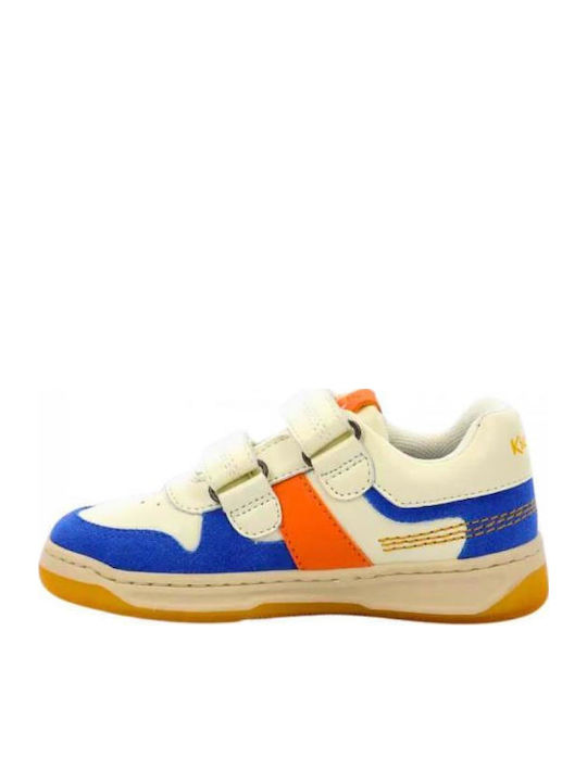 Kids Sneakers with Scratch White