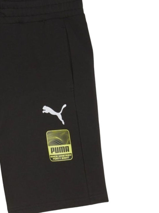 Αθλητικό Παιδικό Σορτς/Βερμούδα Active Μαύρο