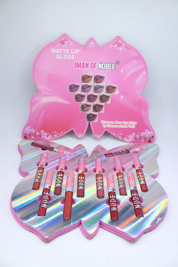 Iman Of Noble Set Luciu de Buze Nude Mat Mat