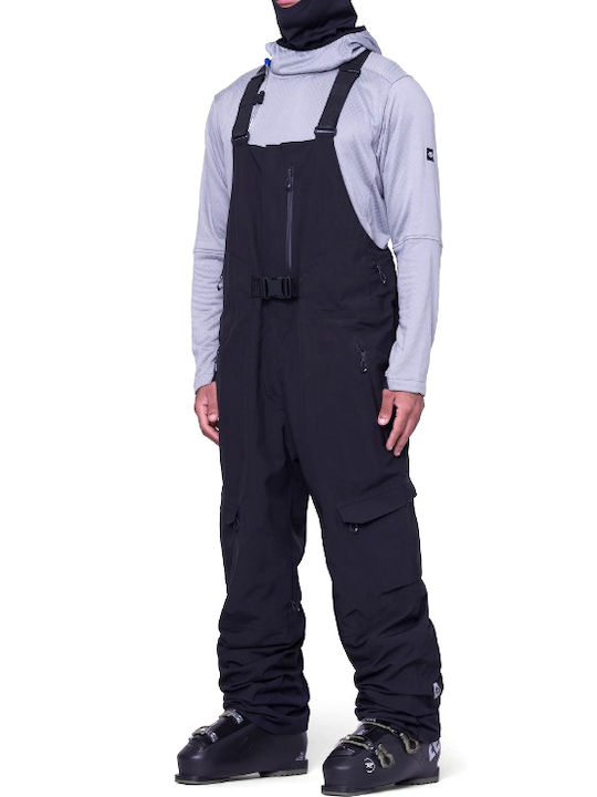 686 Men's Dungarees for Ski & Snowboard Black