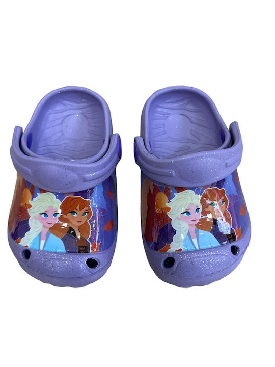 Frozen Παιδικά Σαμπό Θαλάσσης Μωβ