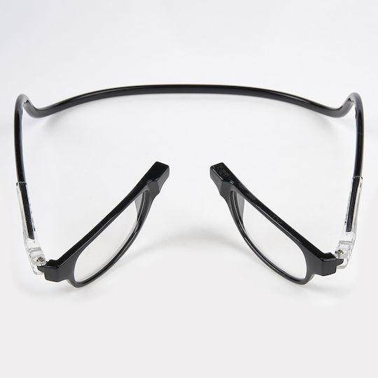 Reading Glasses +2.50 with Magnet in Black color AG-A008