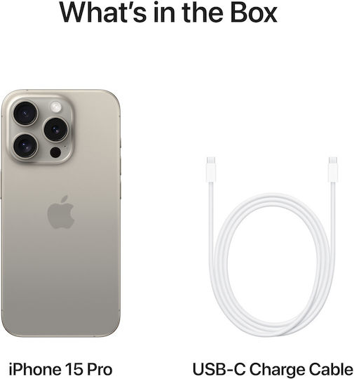 Apple iPhone 15 Pro (8GB/512GB) Natural Titanium