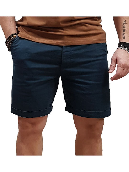 Herrenshorts Chino Blau