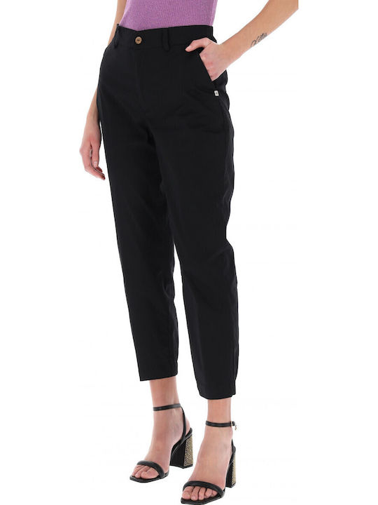 Dama Tesatura Pantaloni Black