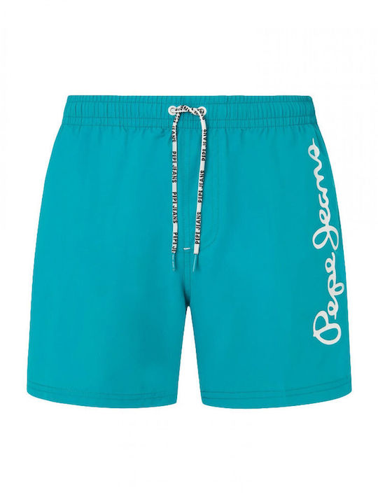 M Logo Men's Swimwear Shorts Blue