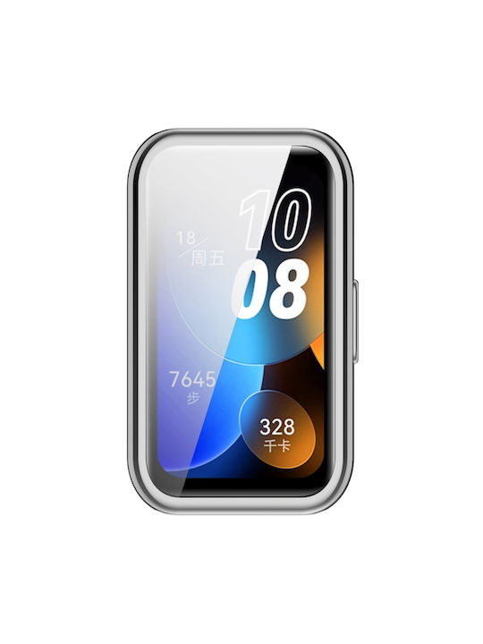 Θήκη Σιλικόνης σε Γκρι χρώμα για το Huawei Band 8