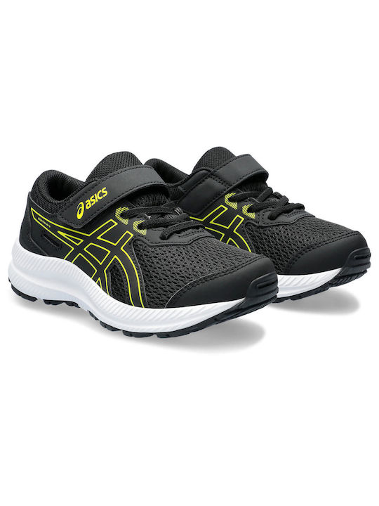 ASICS Αthletische Kinderschuhe Laufen Contend 8 Ps Schwarz