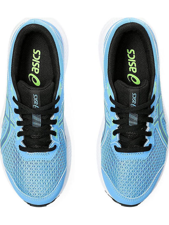 Contend 8 Gs Kids Sports Shoes Running with Laces Light Blue
