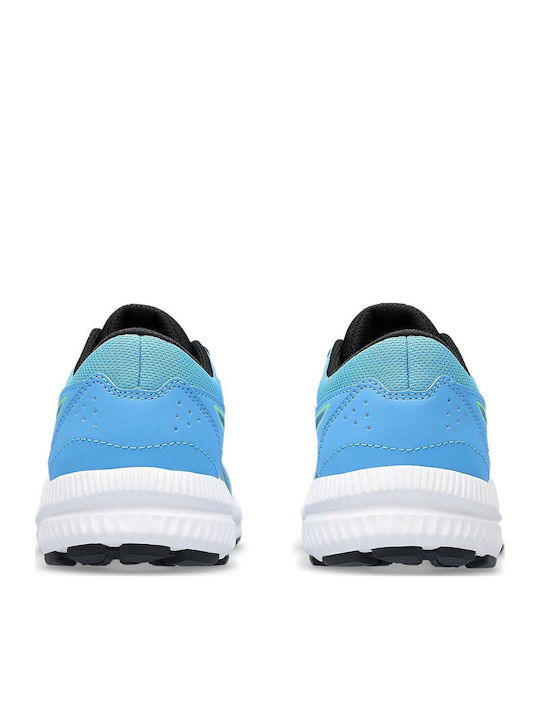 Contend 8 Gs Kids Sports Shoes Running with Laces Light Blue