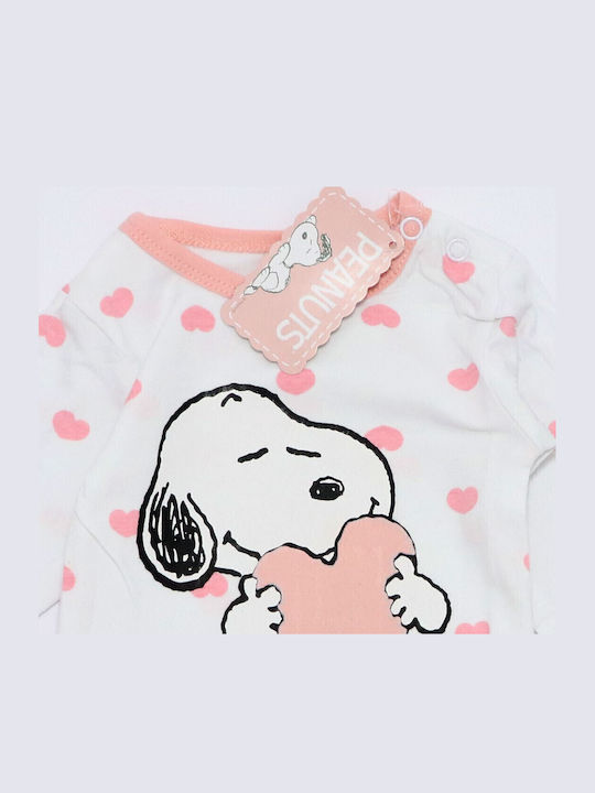 Peanuts Worldwide LLC White Bodysuit