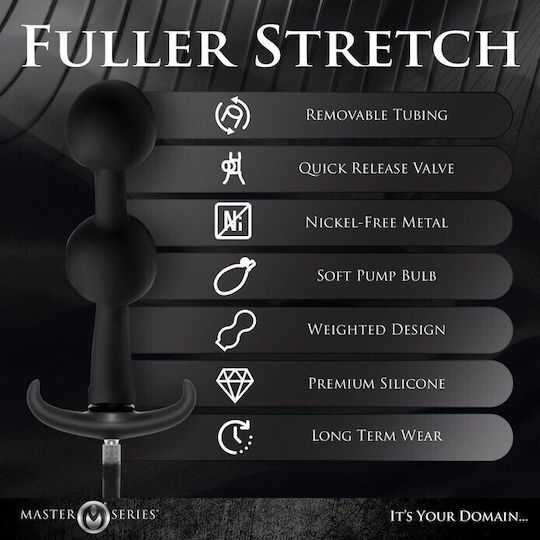 Master Series | Ass Rattler | Aufblasbarer Anal-Keil mit Gewicht