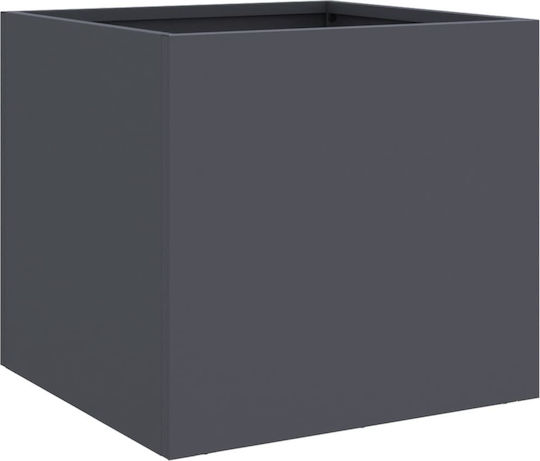 vidaXL Planter Box Plastic Charcoal 32x29x30cm.