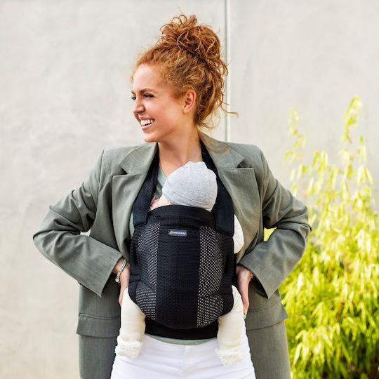 Mini Monkey Classic Carrier Black with Maximum Weight 15kg