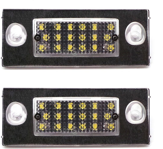 License Plate Lights Led 12V for Audi A2 2pcs