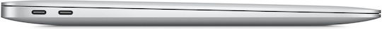 Apple MacBook Air 13.3" (2020) IPS QHD+ (M1/8GB/256GB SSD/7-Core-GPU) Silver (GR Tastatur)