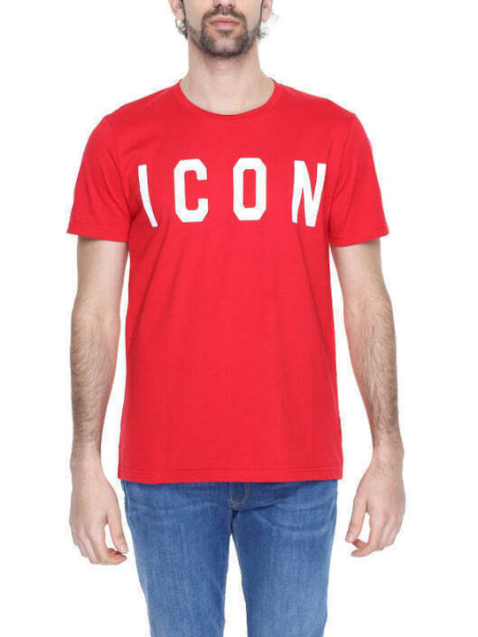 Icon Ανδρικό T-shirt Κοντομάνικο Λευκό