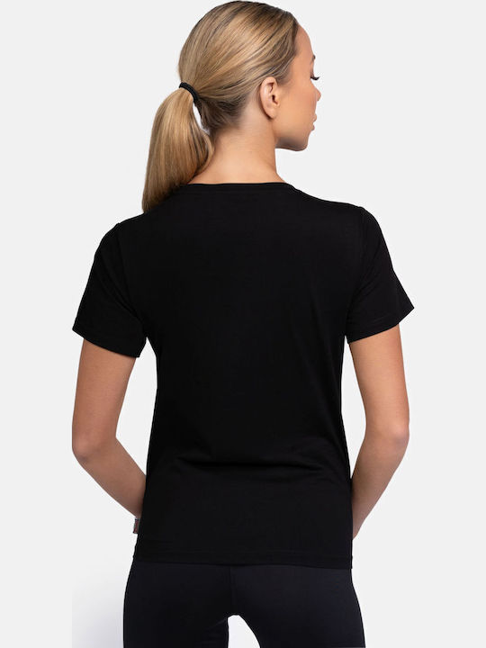 Harray Women's Athletic T-shirt Μαυρo
