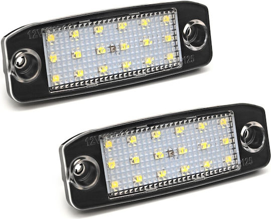 Светлини За Регистрационната Табела LED Mercedes-Benz SL Kia Sportage Hyundai Kona / Sonata / i30 / i40 2 Бройки