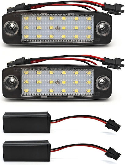 Светлини За Регистрационната Табела LED Mercedes-Benz SL Kia Sportage Hyundai Kona / Sonata / i30 / i40 2 Бройки