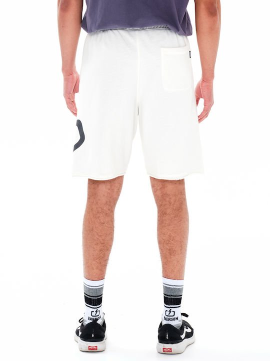 Men's Athletic Shorts White