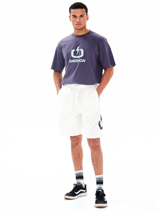 Men's Athletic Shorts White