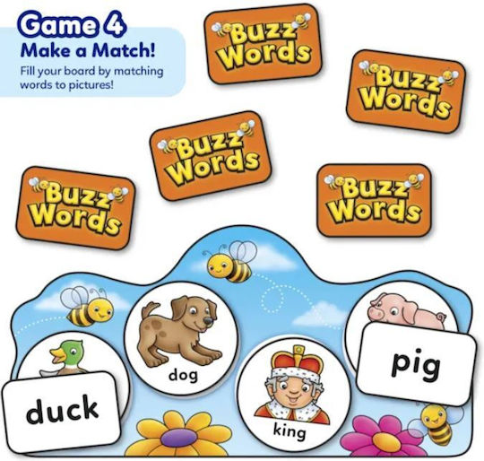 Επιτραπέζιο Παιχνίδι Buzz Words για 1-4 Παίκτες 5+ Ετών (EN) Orchard