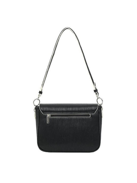 Doca Damen Tasche Schulter Schwarz